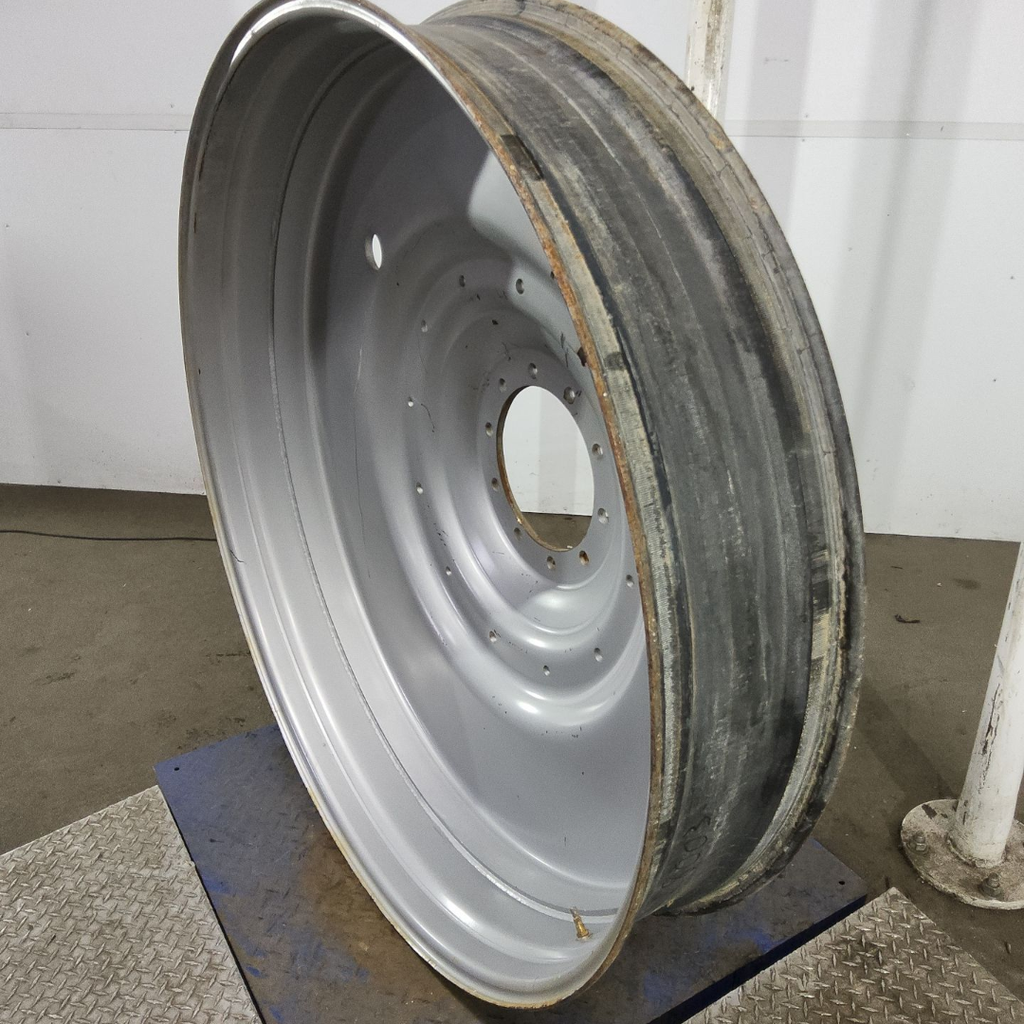 10"W x 54"D, Case IH Silver Mist 10-Hole Formed Plate , 5.25" Offset