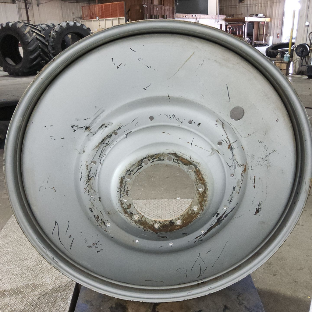 10"W x 54"D, Case IH Silver Mist 10-Hole Formed Plate , 5.25" Offset