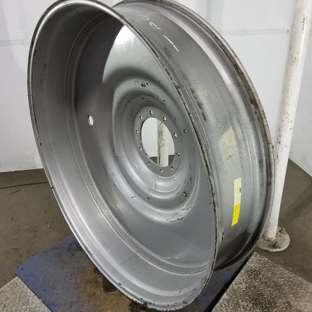 12"W x 54"D, Case IH Silver Mist 10-Hole Formed Plate , -9" Offset