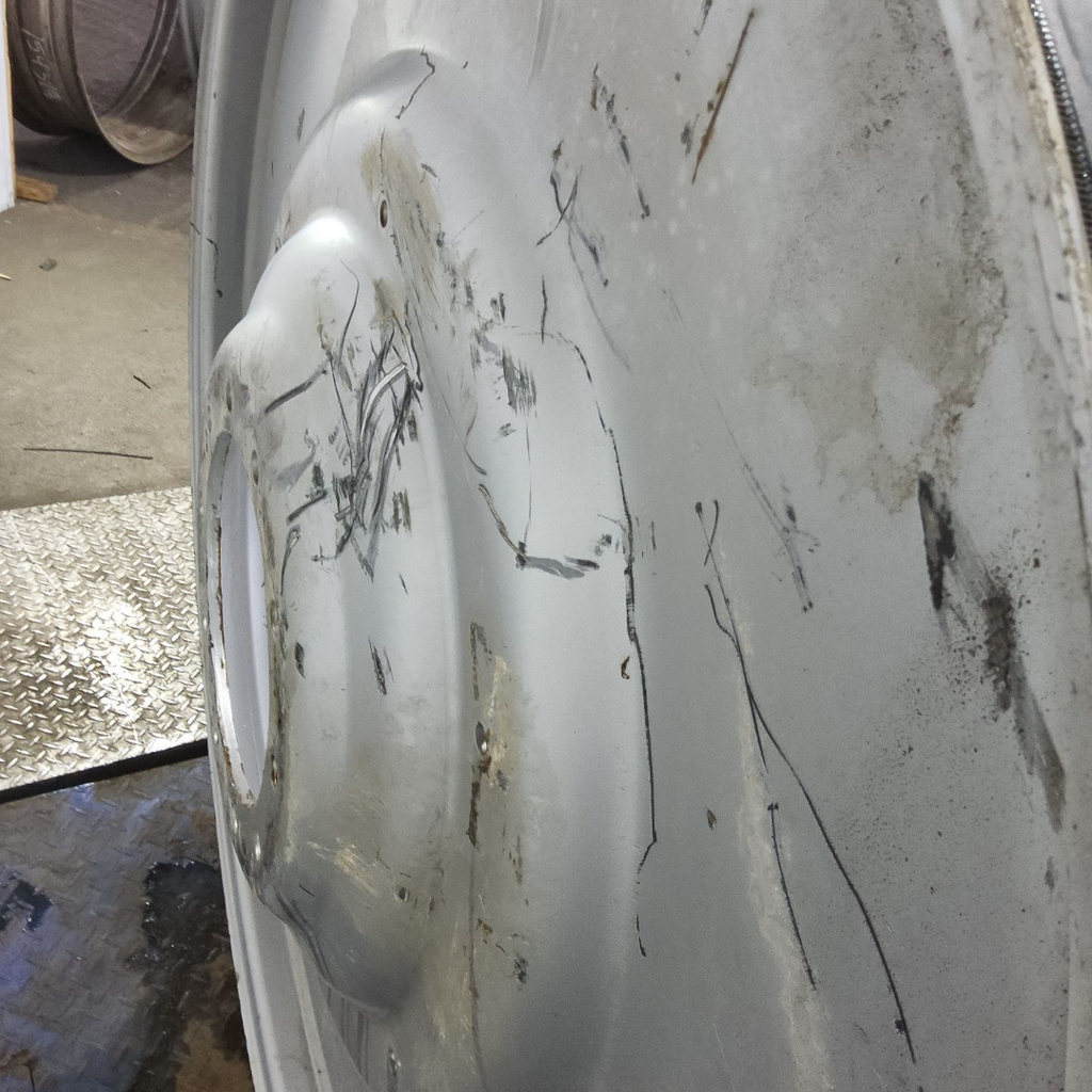 12"W x 54"D, Case IH Silver Mist 10-Hole Formed Plate , -9" Offset