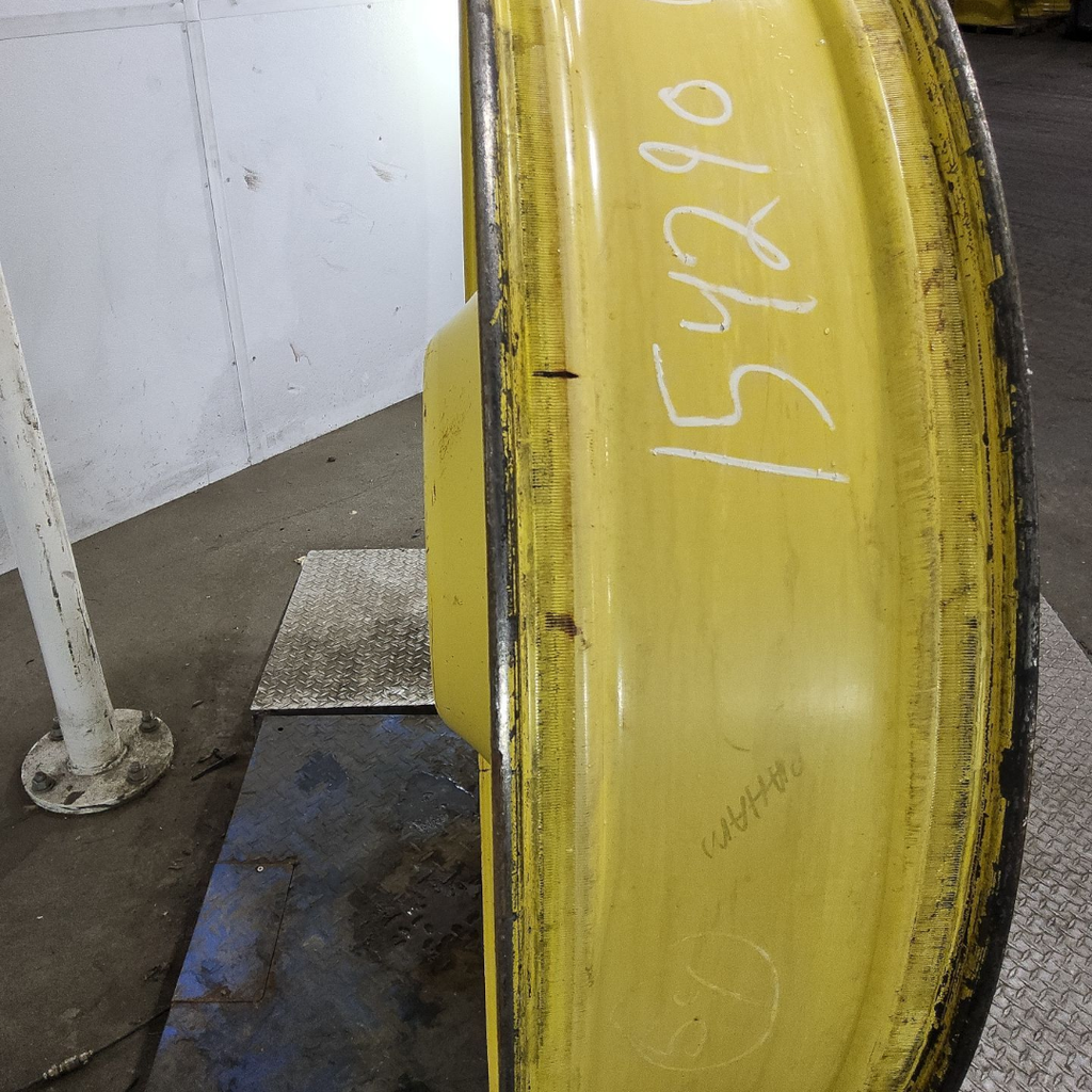 12"W x 54"D, John Deere Yellow 10-Hole Spun Disc , -8.75" Offset