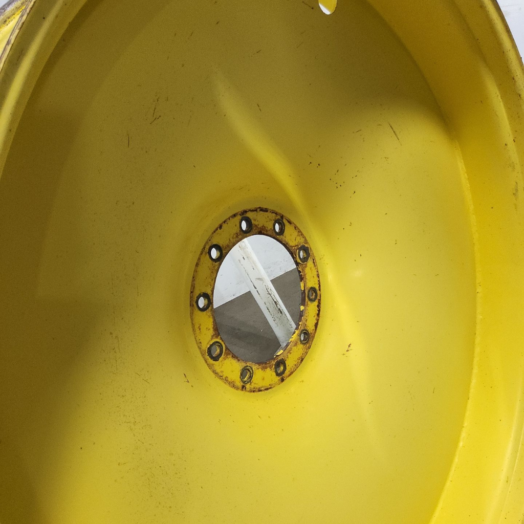 12"W x 54"D, John Deere Yellow 10-Hole Spun Disc , -8.75" Offset