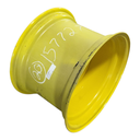 14"W x 20"D, John Deere Yellow 8-Hole Formed Plate , 7.56" Offset