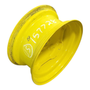 7"W x 15"D, John Deere Yellow 6-Hole Formed Plate , 4.25" Offset