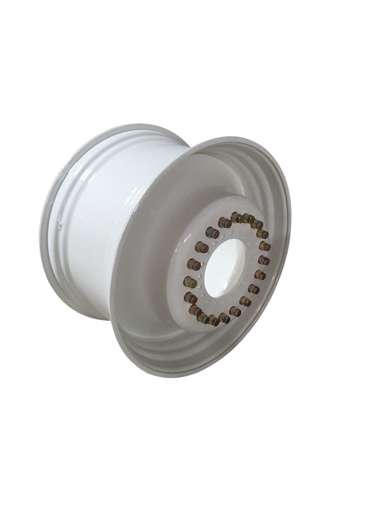27"W x 38"D, New Holland White 20-Hole Straddle Dual - Inside Main , 15.25" Offset