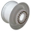 27"W x 38"D, New Holland White 20-Hole Straddle Dual - Inside Main , 15.25" Offset