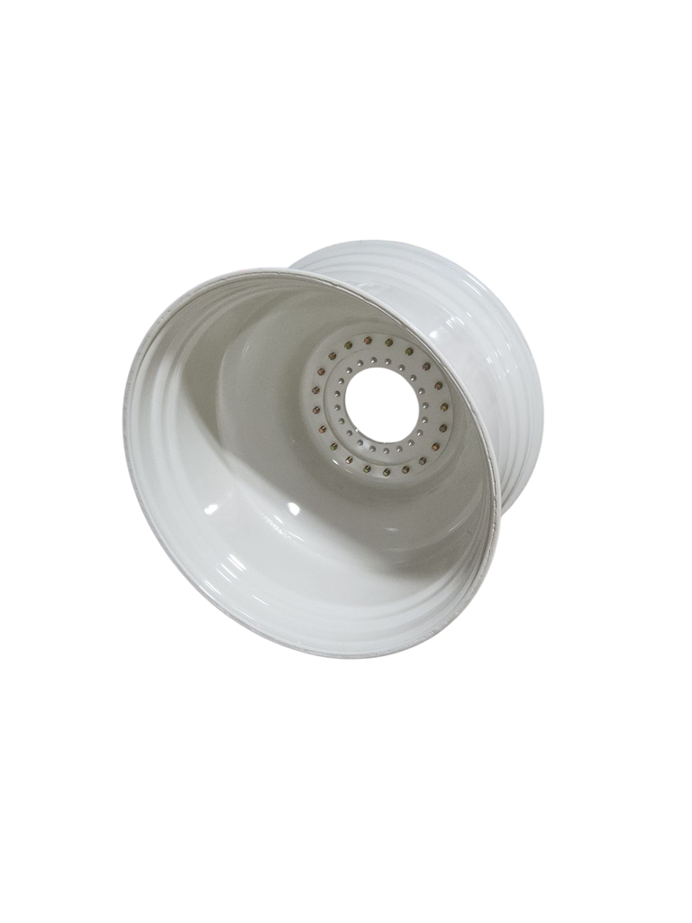 27"W x 38"D, New Holland White 20-Hole Straddle Dual - Inside Main , 15.25" Offset