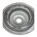 8-Hole Waffle Disc (Groups of 2 Bolts) Center for 34" Rim, Case IH Silver Mist