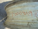 12"W x 50"D, John Deere Yellow 12-Hole Stub Disc