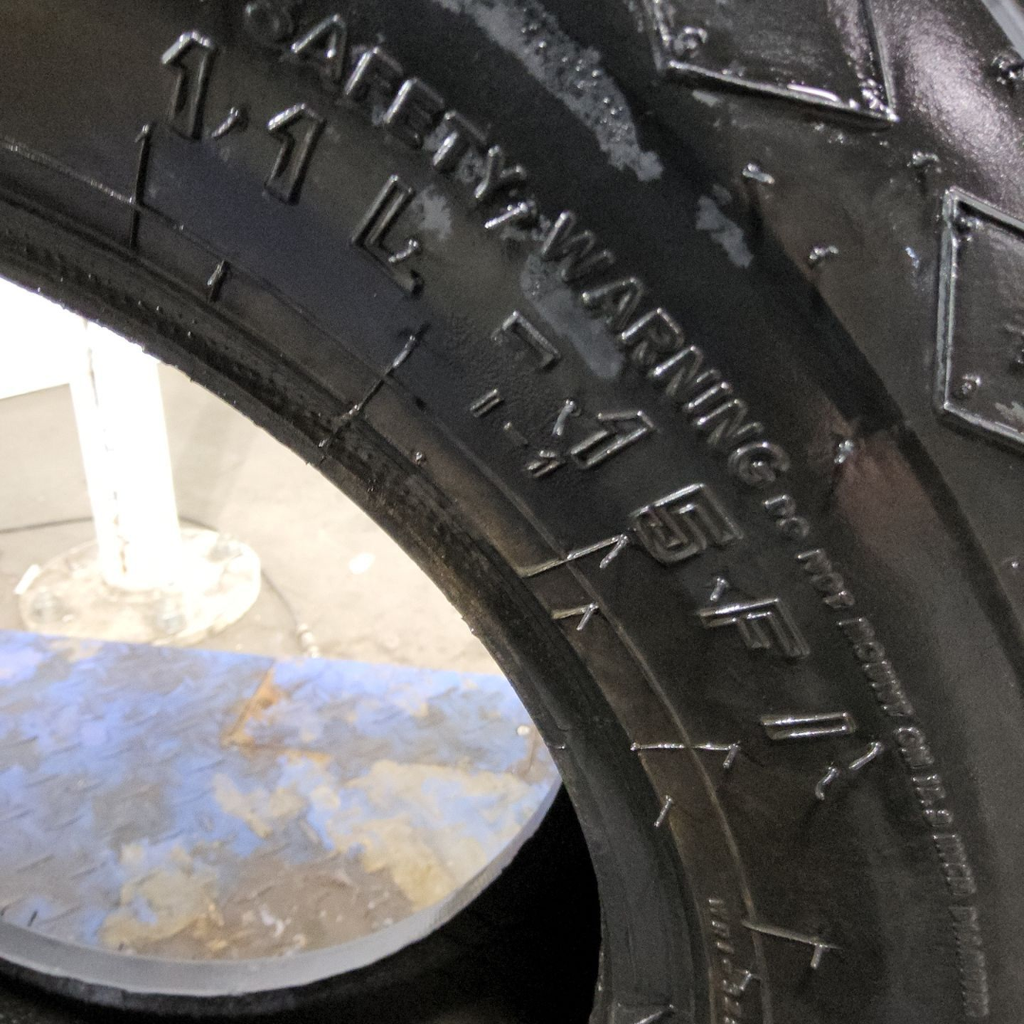 11L-15FI Goodyear Farm Farm Highway service I-1 D (8 Ply), 99%