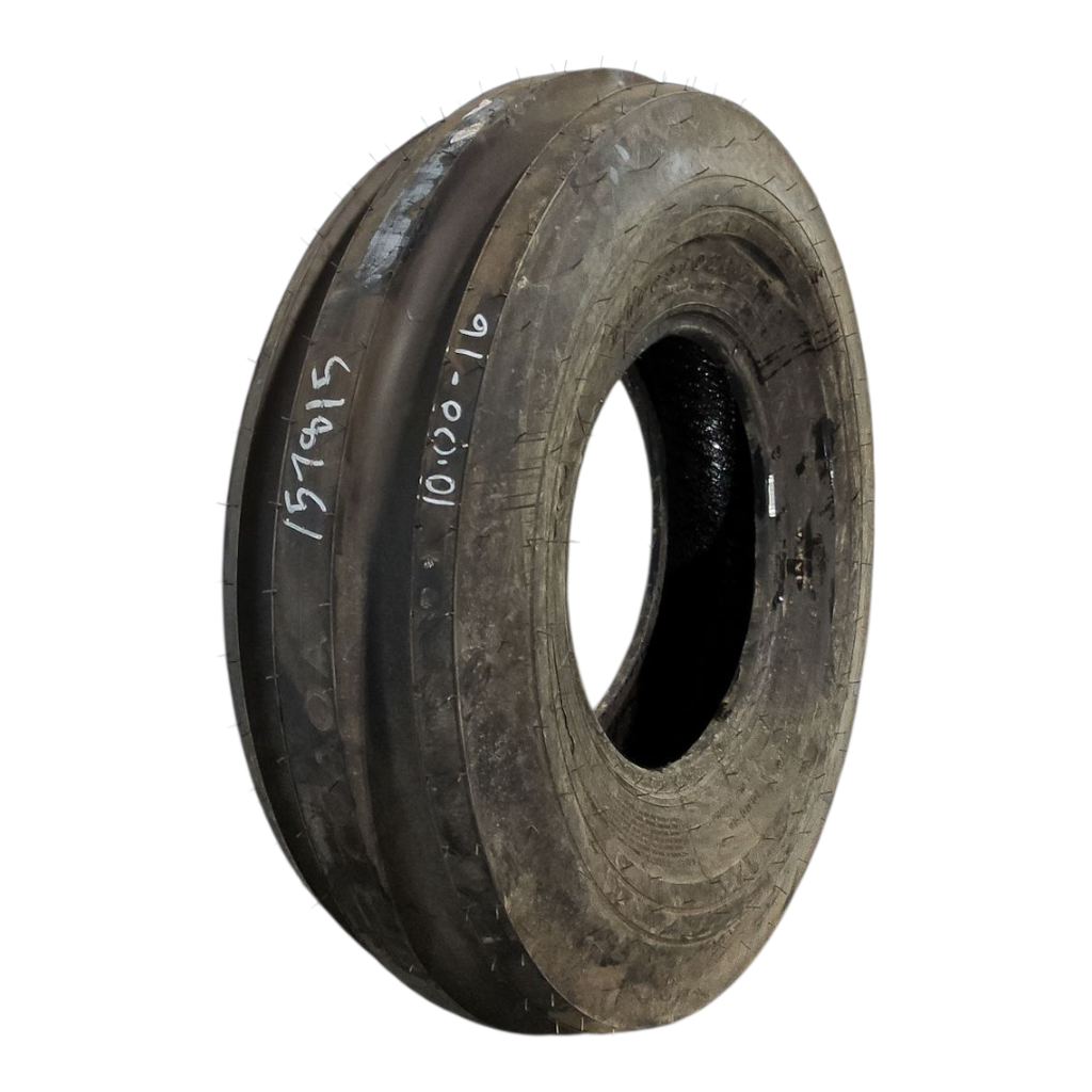 10.00-16 Firestone Champion Guide Grip HD 3-Rib F-2 D (8 Ply), 99%