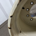 24"W x 22.5"D, Off White 10-Hole Flat Plate , -0.88" Offset