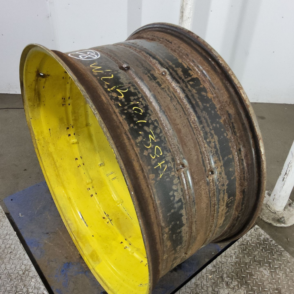 18"W x 38"D, John Deere Yellow Double Bevel , 9.75" Offset