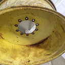 18"W x 38"D, John Deere Yellow 10-Hole Formed Plate , -6" Offset