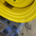 27"W x 32"D, John Deere Yellow 10-Hole Formed Plate , 2.62" Offset