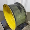 18"W x 38"D, John Deere Yellow 10-Hole Formed Plate Sprayer , -2.88" Offset