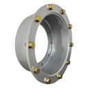 10 to 10-Hole 7"L Extension Starter Hat(For 2-pc Spool Style), Case IH Silver Mist
