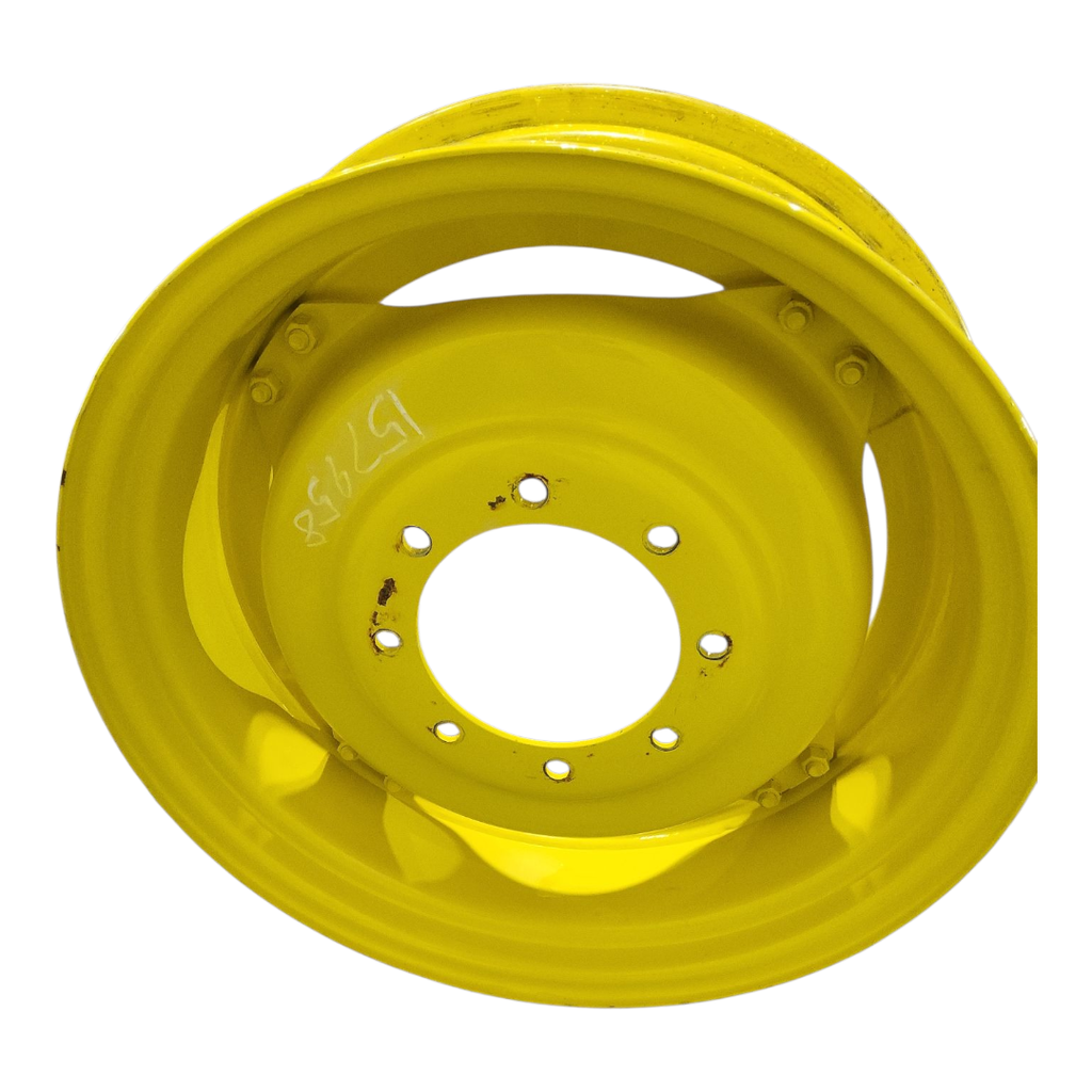 8-Hole Stub Disc (groups of 2 bolts) Center for 28"-30" Rim, John Deere Yellow