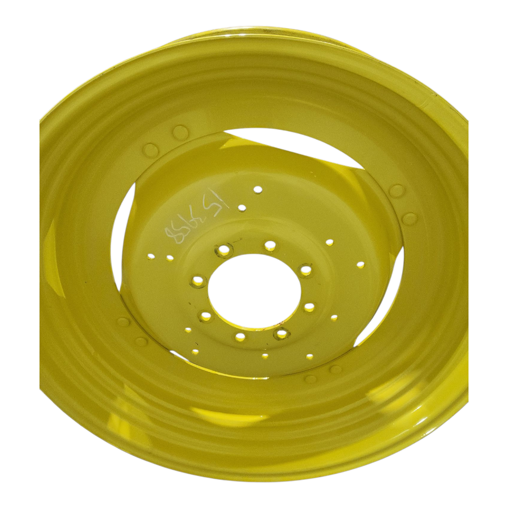 8-Hole Stub Disc (groups of 2 bolts) Center for 38"-54" Rim, John Deere Yellow