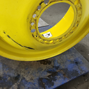 18"W x 42"D, John Deere Yellow 20-Hole Dolly Dual , -15.38" Offset