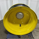 18"W x 42"D, John Deere Yellow 20-Hole Dolly Dual , -15.12" Offset