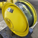 18"W x 42"D, John Deere Yellow 20-Hole Dolly Dual , -15.12" Offset