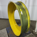 12"W x 54"D, John Deere Yellow 12-Hole Stub Disc , -3.38" Offset