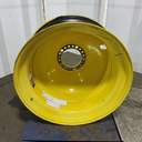 18"W x 42"D, John Deere Yellow 20-Hole Dolly Dual , -15.12" Offset