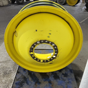 18"W x 42"D, John Deere Yellow 20-Hole Dolly Dual , -15.12" Offset