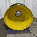 18"W x 42"D, John Deere Yellow 20-Hole Dolly Dual , -15.12" Offset