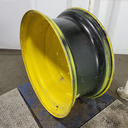 18"W x 42"D, John Deere Yellow 20-Hole Dolly Dual , -15.12" Offset