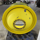 18"W x 42"D, John Deere Yellow 20-Hole Dolly Dual , -15.12" Offset