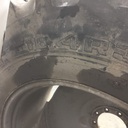 480/80R38 Goodyear Farm Dyna Torque Radial R-1 on Case IH Silver Mist 9-Hole Formed Plate 65%