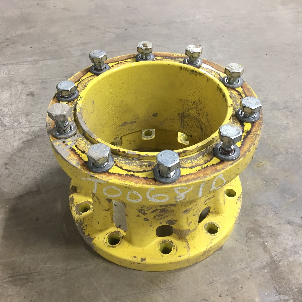 10-Hole 10"L Hub Extension, John Deere Yellow