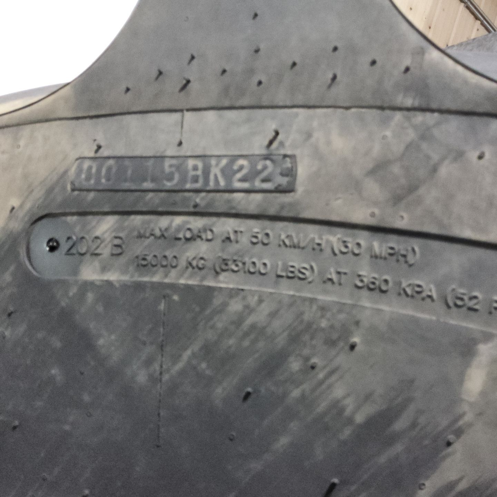 LSW1250/35R46 Goodyear Farm Custom Flo Grip R-2 202B 90%