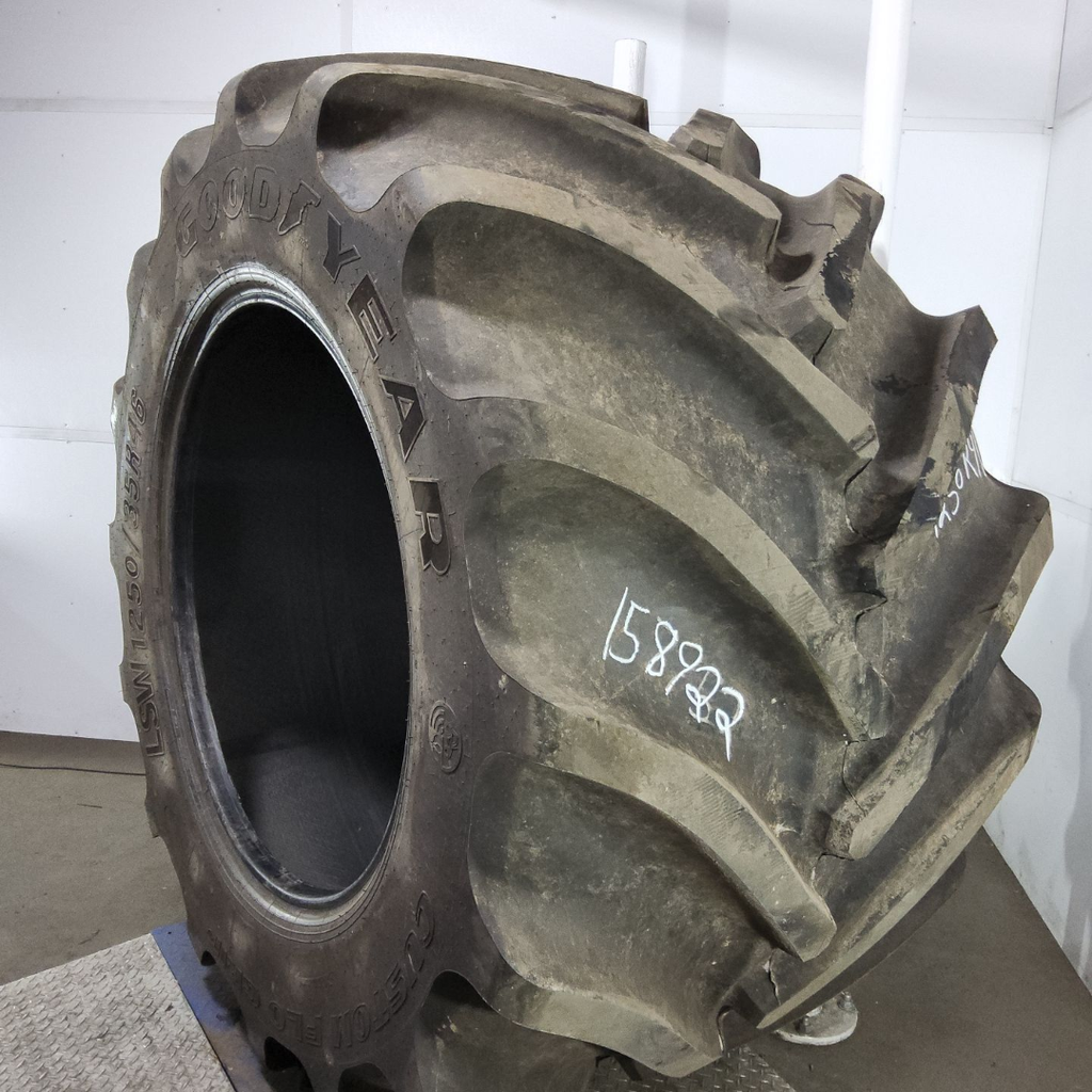 LSW1250/35R46 Goodyear Farm Custom Flo Grip R-2 202B 95%