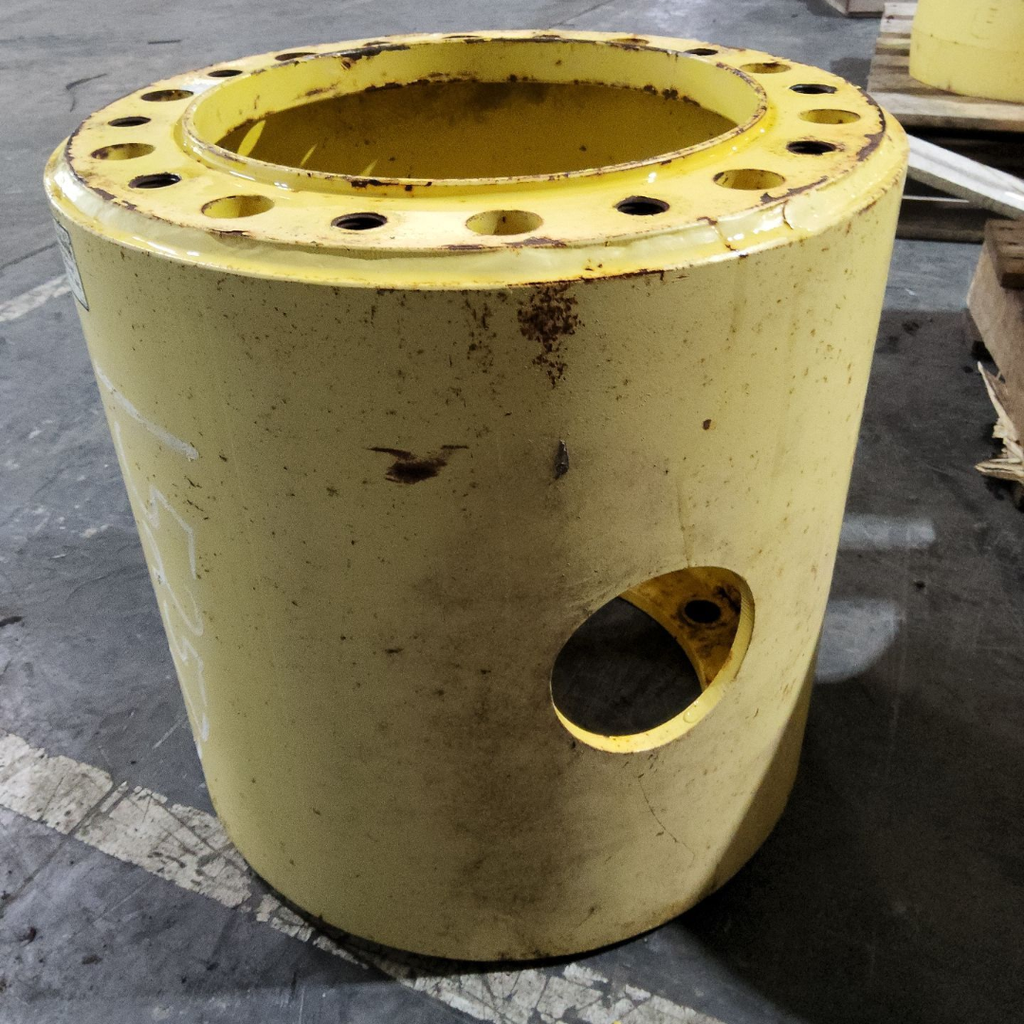10 to 10-Hole 16"L FWD Spacer, John Deere Yellow