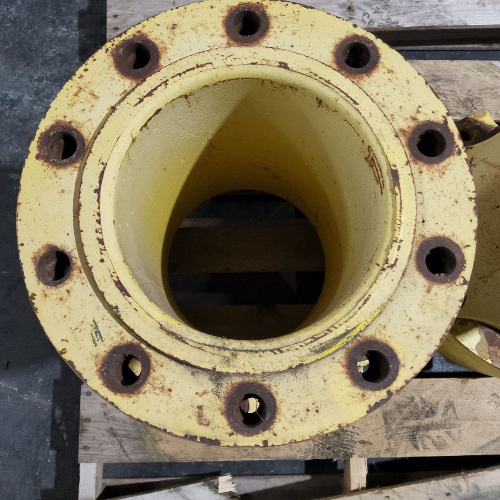 12 to 10-Hole 22"L FWD Spacer(2-PC OE Style), John Deere Yellow
