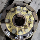 10-Hole Wedg-Lok OE Style, 4.72" (120mm) axle, John Deere Yellow