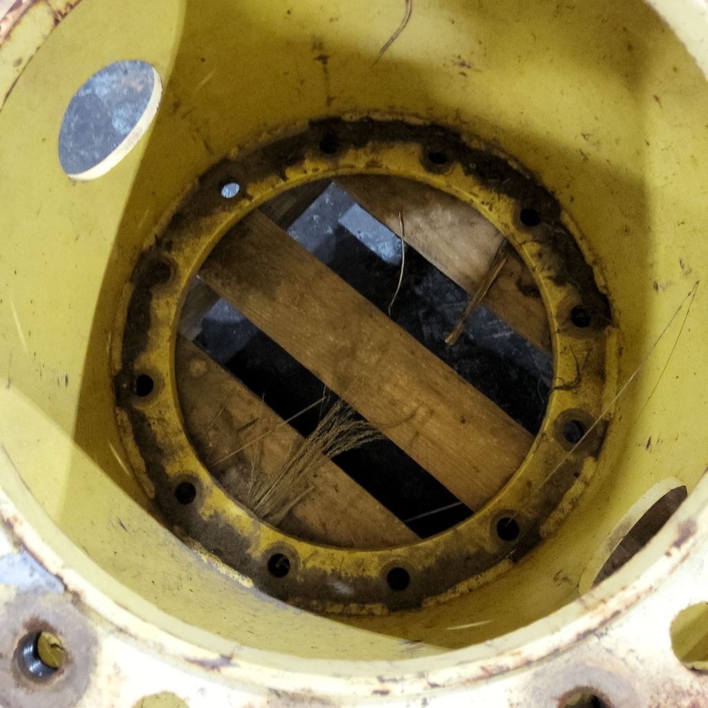 12 to 12-Hole 16"L FWD Spacer, John Deere Yellow