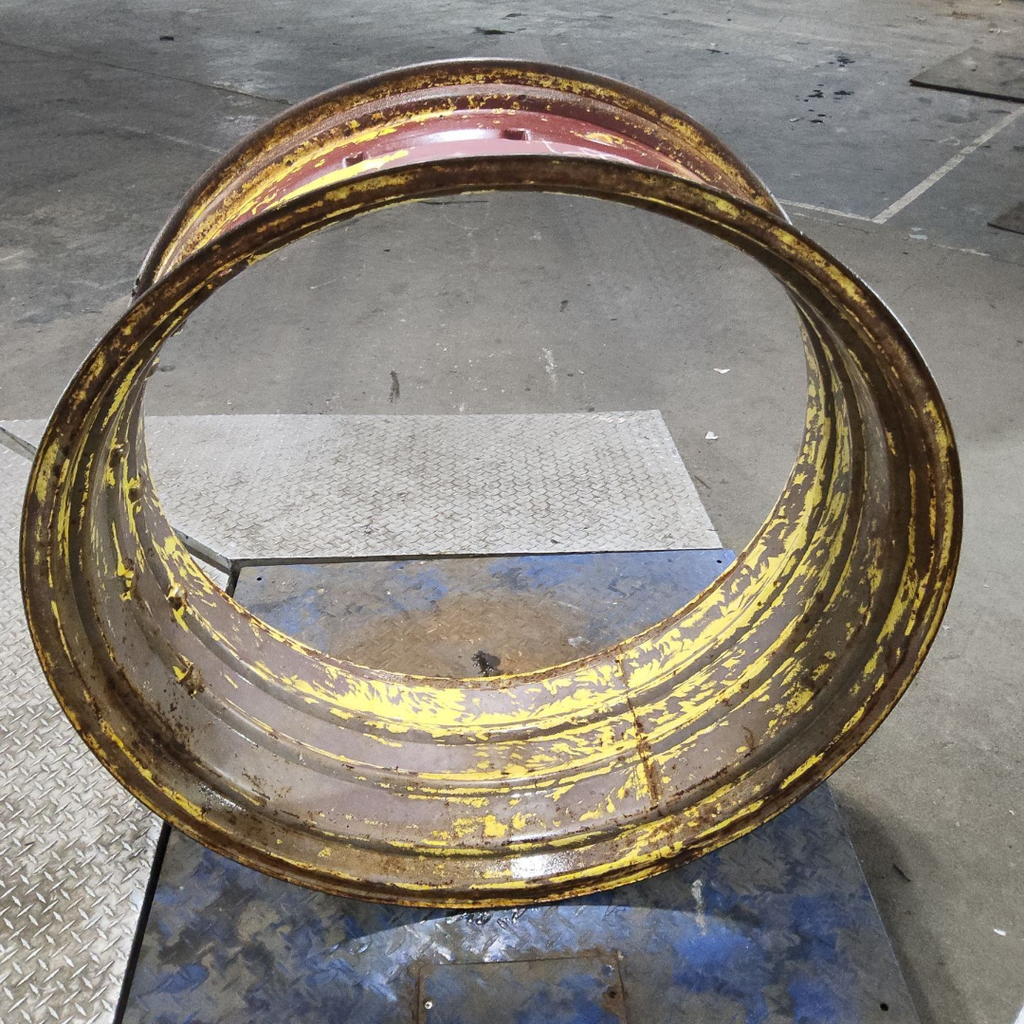 16"W x 38"D, John Deere Yellow Double Bevel
