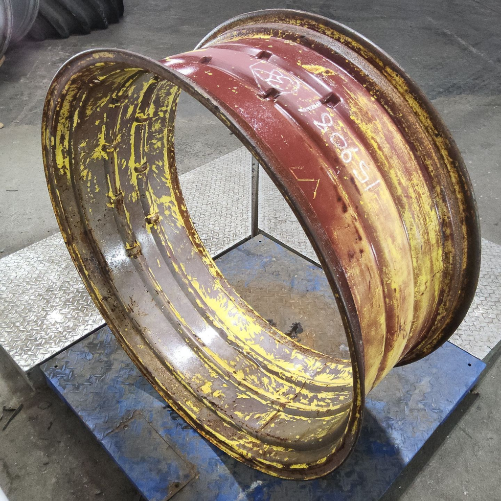 16"W x 38"D, John Deere Yellow Double Bevel