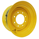 8.25"W x 16.5"D, Industrial Yellow  8-Hole Skid Steer