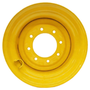8.25"W x 16.5"D, Industrial Yellow  8-Hole Skid Steer