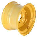 9.75"W x 16.5"D, Industrial Yellow  8-Hole Skid Steer