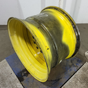 21"W x 32"D, John Deere Yellow 10-Hole Formed Plate , 0.75" Offset