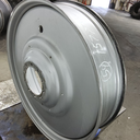 12"W x 54"D, John Deere Yellow 10-Hole Formed Plate , -9.25" Offset