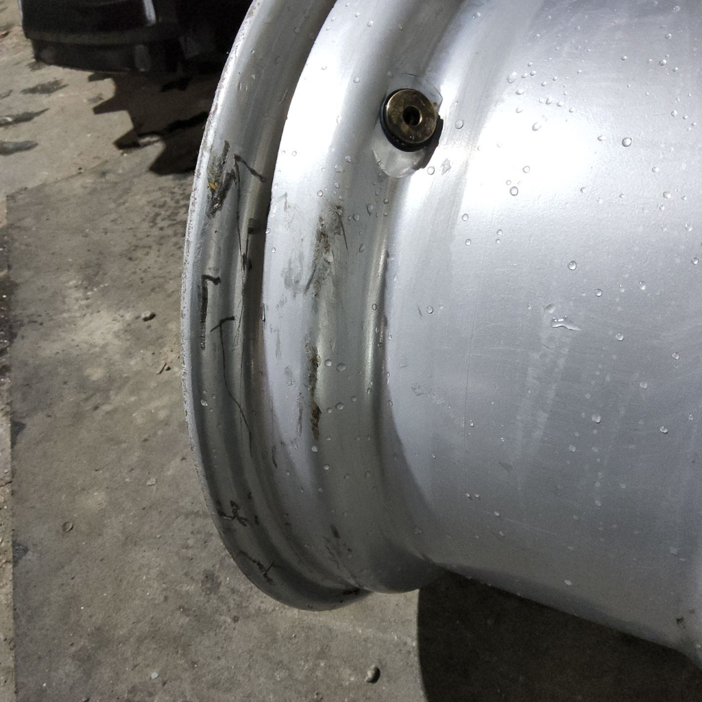 14"W x 16.1"D, Case IH Silver Mist 8-Hole Implement , 1.19" Offset