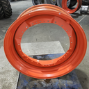 16"W x 42"D, Kubota Orange 12-Hole Waffle Wheel (Groups of 3 bolts) , -1.62" Offset