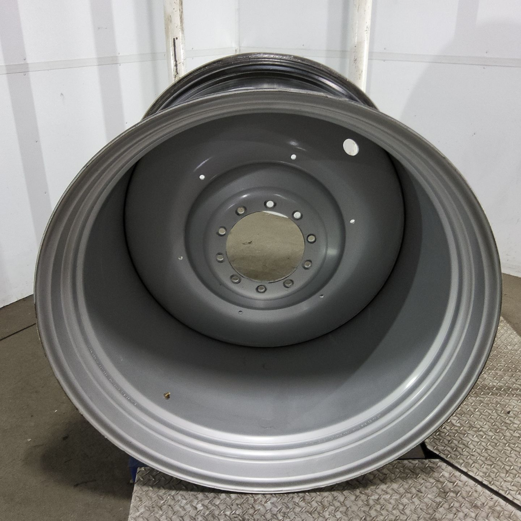 38"W x 46"D, Case IH Silver Mist 10-Hole Formed Plate , -0.81" Offset